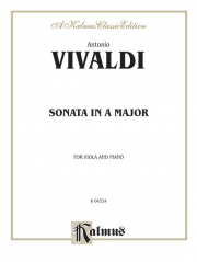 ソナタ・イ長調（アントニオ・ヴィヴァルディ）（ヴィオラ+ピアノ）【Sonata in A Major】