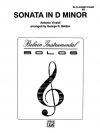 ソナタ・ニ短調（クラリネット+ピアノ）【Sonata in D Minor】