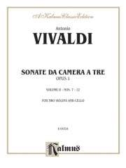 Sonatas de Camera a Tre, Opus 1 (Volume II, Nos. 7-12（弦楽三重奏）