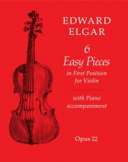 6つの小品（エドワード・エルガー）（ヴァイオリン+ピアノ）【Six Easy Pieces】
