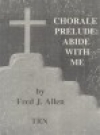 コラール・プレリュード（フレッド・アレン）（スコアのみ）【Chorale Prelude: Abide with Me】