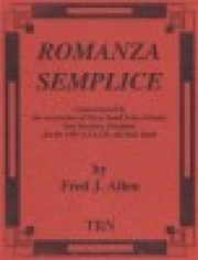 ロマンツァ・センプリチェ（フレッド・アレン）【Romanza Semplice】