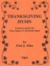 感謝祭の賛歌（フレッド・アレン）（スコアのみ）【Thanksgiving Hymn】