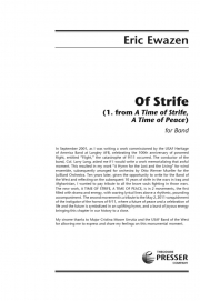 オブ・ストライフ （エリック・イウェイゼン）【Of Strife (1. From A Time Of Strife, A Time Of Peace)】