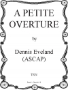 小序曲 （デニス・イヴランド）（スコアのみ）【A Petite Overture】