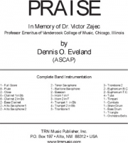 プレイズ（デニス・イヴランド）【Praise (All Praise to Thee, for Thou, O King Divine)】