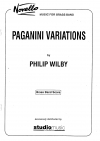 パガニーニ・ヴァリエーション（フィリップ・ウィルビー）（金管バンド）【Paganini Variations】