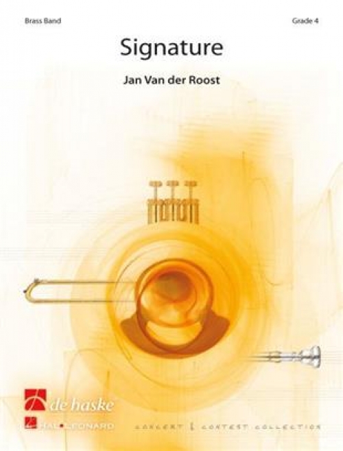 フルオーダー 吹奏楽楽譜 ● ファンデルロースト シグネチャー / 楽譜/スコア