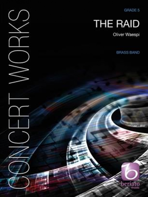 ザ・レイド（オリヴァー・ヴェースピ）（金管バンド）（スコアのみ）【The Raid】