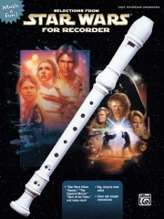 リコーダーのための「スターウォーズ」（リコーダー）【Selections from Star Wars for Recorder】