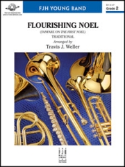 フローリッシング・ノエル「牧人ひつじを」より（トラヴィス・ウェラー編曲）（スコアのみ）【Flourishing Noels (Fanfare on The First Noel)】