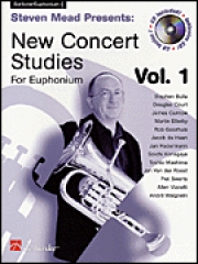 新しい演奏会用練習曲・Vol.1 for T.C.（スティーブン・ミード）（ユーフォニアム）【Steven Mead Presents: New Concert Studies for Euphonium Vo】