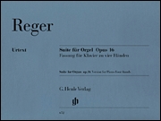 オルガンのための組曲・ホ短調・Op.16－初版（ピアノ二重奏）【Suite in E minor for Organ Op. 16 – First Edition】