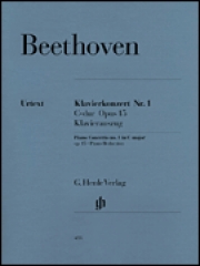 ピアノとオーケストラのための協奏曲第１番・ハ長調・Op.15（ピアノ二重奏）【Concerto for Piano and Orchestra C Major Op. 15, No. 1】