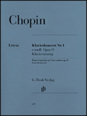 ピアノとオーケストラのための協奏曲第１番・ホ短調・Op.11（ピアノ二重奏）【Concerto for Piano and Orchestra E minor Op. 11, No. 1】