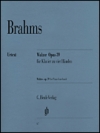 ワルツ・Op.39（ピアノ二重奏）【Waltzes Op. 39】