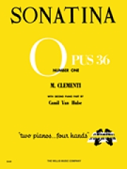 ソナチネ第1番・Op.36（ピアノ二重奏）【Sonatina Op. 36, No. 1】