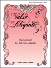 優雅な円舞曲（ピアノ二重奏）【Valse Elegante】
