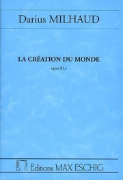 世界の創造（ダリウス・ミヨー）（ピアノ二重奏）【Creation du Monde】