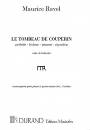 クープランの墓（モーリス・ラヴェル）（ピアノ二重奏）【Le Tombeau de Couperin】