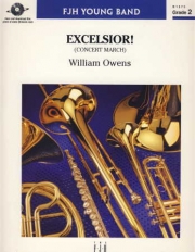 エクセルシオール！（ウィリアム・オーウェンズ）（スコアのみ）【Excelsior! (Concert March)】