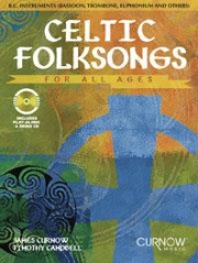 ケルト民族音楽集（ジェームズ・カーナウ編曲）（チェロ+ピアノ）【Celtic Folksongs for all ages】