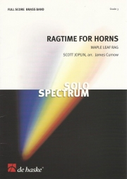 ホルンのためのラグタイム（スコット・ジョプリン / カーナウ編曲）（金管バンド）【Ragtime For Horns】