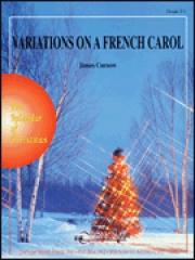 フランスのキャロルによる変奏曲（ジェームズ・カーナウ）（スコアのみ）【Variations on a French Carol 】