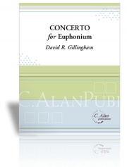 ユーフォニアムのための協奏曲（デイヴィッド・ギリングハム）（ユーフォニアム+ピアノ）【Concerto for Euphonium】