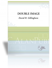 ダブル・イメージ（デイヴィッド・ギリングハム） (アルトサックス二重奏+ピアノ)【Double Image】