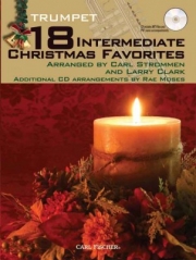 中級者向けクリスマスソング18曲集 (トランペット)【18 Intermediate Christmas Favorites】