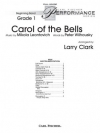 キャロル・オブ・ザ・ベルズ（ラリー・クラーク編曲）（スコアのみ）【Carol Of The Bells】