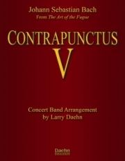 対位法第5番（バッハ / ラリー・ディーン編曲）（スコアのみ）【Contrapunctus V】