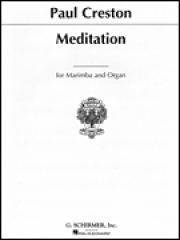 瞑想曲・Op.90（ポール・クレストン）（マリンバ+ピアノ）【Meditation Op. 90】