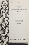クリスマスのための3つのキャロル（クレア・グランドマン）【Three Carols for Christmas】