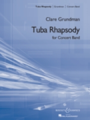 テューバ・ラプソディー（クレア・グランドマン）（テューバ・フィーチャー）（スコアのみ）【Tuba Rhapsody】