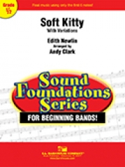 子守唄「ソフト・キティ (やわらか子猫)」による変奏曲（スコアのみ）【Soft Kitty With Variations】
