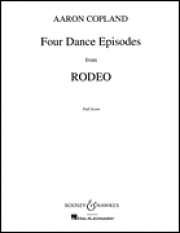 4つのダンスのエピソード「ロデオ」より（アーロン・コープランド）（スコアのみ）【Four Dance Episodes from Rodeo】