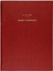 短い交響曲・No.2（アーロン・コープランド）（スタディスコア）【Short Symphony (No. 2)】
