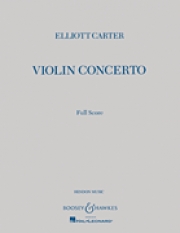 ヴァイオリン協奏曲（エリオット・カーター）（スタディスコア）【Violin Concerto】