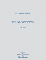 チェロ協奏曲（エリオット・カーター）（スコアのみ）【Cello Concerto】