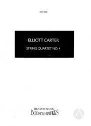 弦楽四重奏曲・No.4（エリオット・カーター）(弦楽四重奏)【String Quartet No. 4】