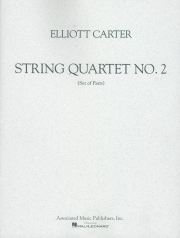 弦楽四重奏曲・No.2（エリオット・カーター）(弦楽四重奏)【String Quartet No. 2】