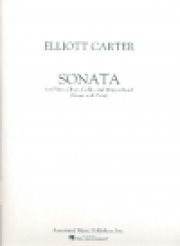 ソナタ（エリオット・カーター）(ミックス四重奏)（スコアのみ）【Sonata (1952)】