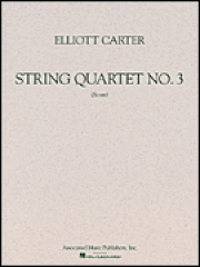弦楽四重奏曲・No.3（エリオット・カーター）(弦楽四重奏)（スタディスコア）【String Quartet No. 3 (1971)】