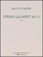 弦楽四重奏曲・No.3（エリオット・カーター）(弦楽四重奏)（スタディスコア）【String Quartet No. 3 (1971)】