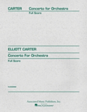管弦楽のための協奏曲（エリオット・カーター）（スタディスコア）【Concerto for Orchestra】