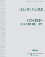 管弦楽のための協奏曲（エリオット・カーター）（スタディスコア）【Concerto for Orchestra】