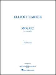 モザイク（エリオット・カーター）(ミックス八重奏)（フルスコア）【Mosaic】
