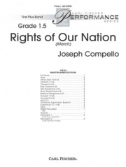 ライト・オブ・アワー・ネイション・マーチ（ジョセフ・コペロ)（スタディスコア）【Rights of Our Nation (March)】